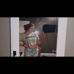 Adidas crop top!!